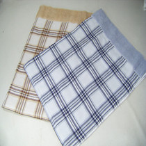 Famous brand name defective Jacquard 140 CTE soft 49 * 77cm double cotton pillow towel