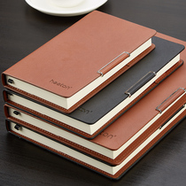 Xitong gift box packaging Business hard leather notebook Stationery book Large notepad