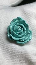 Zimei new goods to Hubei original mine turquoise high porcelain blue rose color as shown in Figure 3 5