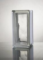 Half glass brick glass brick factory direct sales rectangular glass brick