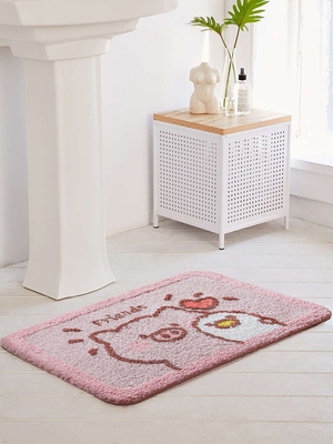 Toilet non-slip floor mat household access door mat kitchen bedroom access mat bathroom absorbent foot pad