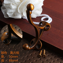 Youzhen clothes hook wall hanging clothes hook creative antique clothes hook double hook DL-1077