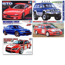 Tamiya 1:24 Mitsubishi GTO Pajero EVO sports car simulation assembly plastic model collection ornaments gift
