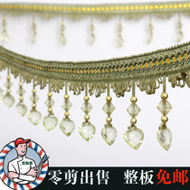 Lace Crystal Beads drapes Lace Sofa Clothing Stage Lamps Accessories Accessories Accessories Single Chicken Hearts