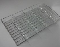 Bracelet tray acrylic bracelet display plate silver bracelet tray Jade display storage box plexiglass