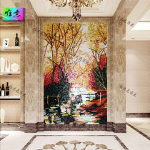 The Meritocratic Living Room Fine Cut Painting Art Jigsaw Puzzle Parlor Mural Mosaic Background Wall Eurostyle Genguan Aisle Background