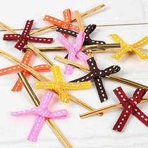 Jumper Bow Closure Tie Wire Lollipop Tie Wire Bag Packing Bag Seal Wire 100 Packs Price