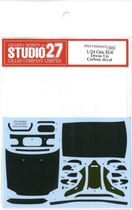 Studio 27 water patch 1 24 Civic EG6 carbon fiber water patch with Hasegawa CD24023