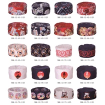 New cotton polyester Japanese hat cloth hat sushi restaurant hat chef hat waiter work cloth hat waiter work cloth hat