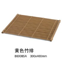 Imitation bamboo row snack plate creative tableware yellow bamboo row Japanese and Korean cuisine