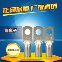 JG35-8 10 12 Copper Terminal Copper Terminal Copper Tinned Cold Pressed Copper Nose Marine Wire Ear