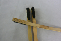 Special large long handle bamboo brush wheel hub brush tire brush cleaning steel ring brush car wash tool pig Mane