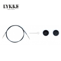 LYKKE detachable loop pin black rope pin imported color wood loop needle crochet tool DIY accessories Z348