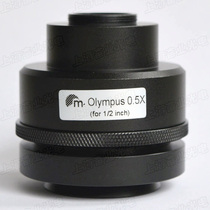 0 5X Olympus microscopy camera C connector CX31 41BX43BX51BX53