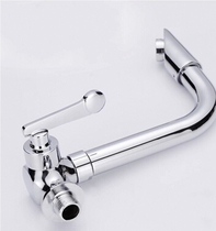 Kunquan all-copper in-wall single-cooled rotary faucet kitchen faucet washbasin faucet