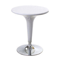 New art retractable dining table European residential furniture Bar table Modern bar table Round table negotiation table Milk tea shop table
