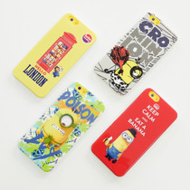 DiG | Yellow people iPhone6 6SPlus phone case set big eye cute TPU PET global authorization