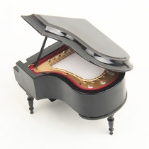 Mini instrument model grand piano piano cover guitar Metronome Music Piano guzheng music box Music Box Music Box