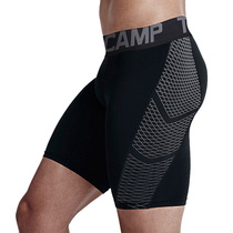 Sports tight shorts mens summer fitness running shorts elastic support daily basketball training bottoming five-point pants