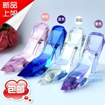 18-year-old birthday gift bar mitzvah princess crystal glass high heels ornaments send best friend girlfriend personality creativity