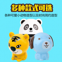 Deli pencil sharpener Creative cute animal primary school students children pen sharpener Pencil planer pen sharpener Children pen sharpener Pig stationery school supplies wholesale