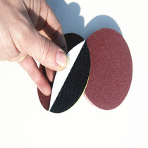 4 inch round jacket sand paper pull vertical self - viscose 100 polished disc sand paper