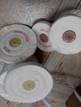 Pearl cloth wheel mirror polished cloth wheel 75100125150200 white cloth wheel suede cloth wheel jewelry polished