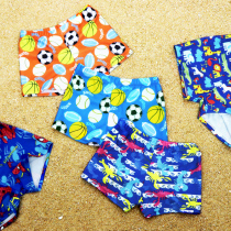 Swimming pool cute children swimming trunks Boys middle and large children small baby toddlers comfortable flat angle swimming trunks cartoon fashion