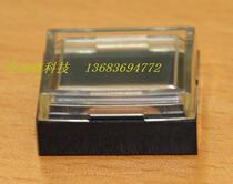 Protective cover waterproof hood M16 rectangular button waterproof cap Taiwan production rubber cap transparent button cap black hard