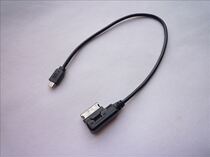 Audi Q5 A7 R7 S5 Q7 A6L A8L AMI USB cable connected to Android MICRO Music interface