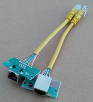 Universal wireless bridge AP adapter board RJ45 pass-through board with reset key Supports POE