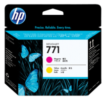 HP 771 (CE018A) magenta and yellow print head
