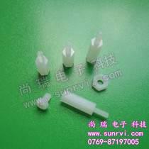 M3 * 10 nylon hexagonal isolation column M3x10 hexagonal tooth column HTS-310 insulated isolation glue column