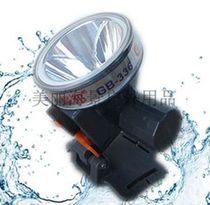 Gebang LED lithium battery waterproof headlight fishing light Mine light cutting glue light night fishing head-mounted flashlight GB-336 3W