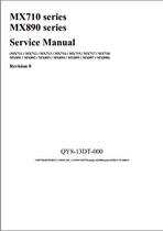 Canon Inkjet Printer MX710 MX890 MX711 MX715 MX718 MX89 Chinese Repair Manual