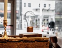 American Flyte magnetic levitation bulb wireless charging luminous bulb hanging lamp