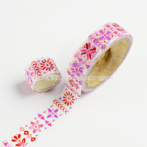 Japan imported Aimez le style washi tape 2015 spring new flower 15mm spot