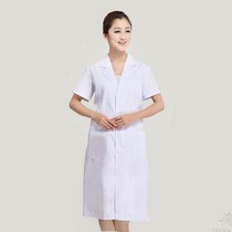 Nightingale female doctors clothing health school laboratory clothing nurse clothing short sleeve white summer pharmacy clothing clothing white coat