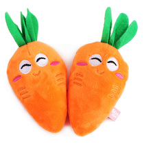 Pet dog plush toy plush carrot flannel can sound toy pet toy