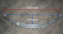 Yacht trailer accessories Motorboat trailer accessories leaf spring five leaf spring 4