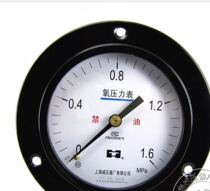 YO100ZT oxygen manometer axial with side oxygen meter Shanghai pressure reducer factory