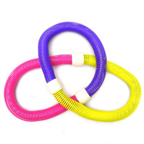 Wanli soft hula hoop beautiful waist thin waist plastic waist hula hoop thin waist abdomen adult spring squirting ring