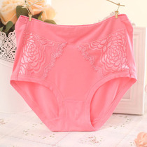 Special size underwear women lace lace plus fat large size middle-aged and elderly fat MM shorts 3 pants