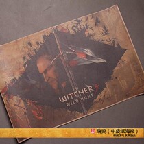 The Witcher 3 Wild Hunt Poster The Witcher-Wild Hunt Game Poster Geralt of Rivia