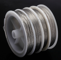 0 3 Trail Sea Fishing Road Alluya leading anti-bite line 7 strands 49 strands of stainless steel coated fishing fish fishing gear accessories