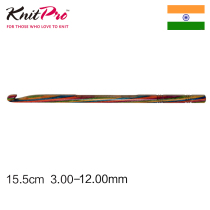 KnitPro Symfonie 3-12mm imported color wood needle crochet tool sweater crochet crochet DIY