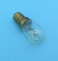 Refrigerator light bulb 220V small light bulb Indicator light Screw mouth white light heat source Microwave universal light bulb