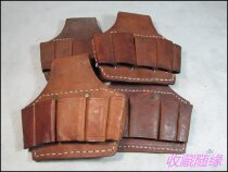  Old-fashioned cowhide electrician bag classic nostalgic film and television props