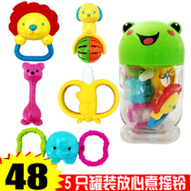 Australian Bay Assured Cook Shake Bell 5 Canned high temperature Sterilized Rocking Bell Tooth Glue Infant Appealable Cook for 0-6 months