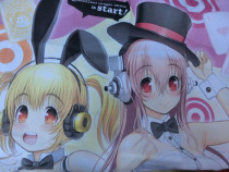 TAITO SUPER SONICO SUPER SONICO MAGICIAN hat broken fork hanging painting (spot)